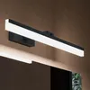 Image de sogood Lampe pour miroir 9W LED Salle de Bain 180° Rotatif 710 Lumen 40cm Applique Noir Mat Lumière Miroir 6000K Design Luxaris