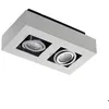 Image de Arcchio Spot Vince à intensité variable (Moderne) en Blanc Aluminium e. a. pour Couloir (à 2 lampes GU10) Plafonnier lampe