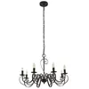 Image de Lustre - Lucande - suspension lustre - - rouille