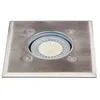 Image de Spot encastrable de sol extérieur - Lindby - spot de sol étanche - Acier inoxydable - 11 x 11 x 12 cm - acier inoxydable