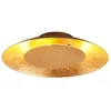 Image de LED Plafonnier Keti (Moderne) en Doré Métal e. a. pour Couloir (1 lampeà) Eclairage Lampe Luminaire Plafond Eclerage Interieur