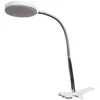 Image de Lampe à pince ampoules LED - Lindby - liseuse de lit - - blanc chromé