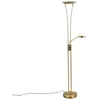 Image de Lampadaire - LAMPENWELT.DE - Eda - Classique - LED - Liseuse avec variateur