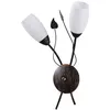 Image de Applique murale - Lindby - lampe murale - - noir doré brossé blanc