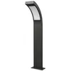 Image de LED Eclairage Exterieur Juvia (Moderne) en Noir Aluminium (1 lampeà) Luminaire Lampe Jardin Borne Lumineuse