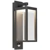 Image de LED Applique extérieure Ferdinand (Moderne) en Gris Aluminium (1 lampeà) pour mur extérieur/façade de maison terrasse und balcon