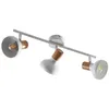 Image de Lindby Spot Fridolin à intensité variable (Moderne) en Blanc Métal e. a. pour Cuisine (à 3 lampes E14) Lampe encastrable plafonnier