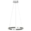 Image de Suspension ampoules LED - Lucande - lampe suspendue - - chromé blanc satiné