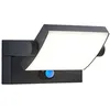 Image de Applique extérieure [is_solar]ampoules LED - Lindby - lampe murale extérieure - Aluminium - gris foncé blanc satiné