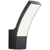 Image de LED Applique Exterieur Ilvita (Moderne) en Noir Aluminium (1 lampeà) Murale Luminaire Lampe Jardin Eclairage d'exterieur