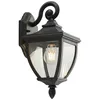 Image de Lindby Applique Exterieur Cerys à intensité variable (Antique Classic) en Noir (1 lampe à E27) Murale Luminaire Lampe Jardin
