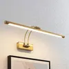 Image de Éclairage de tableau ampoules LED - Lucande - applique murale pour tableau - - laiton ancien