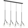 Image de Suspension - Lucande - lampe suspendue - - noir nickel