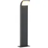 Image de Borne lumineuse ampoules LED - Lucande - éclairage extérieur - Aluminium - anthracite blanc