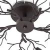 Image de Plafonnier - Lindby - lampe de plafond - - marron foncé