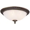 Image de Plafonnier - Pascal - Bronze Antique - 3 Lumières - E27 - Vintage