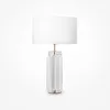 Image de Lampe de table - Maytoni - Muse - Abat-jour rond doré - Métal et verre - IP20 - 60W