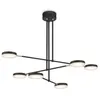 Image de Plafonnier suspendu - Maytoni Fad - Noir - LED intégrée - Aluminium moderne