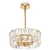 Image de Plafonnier suspendu - Maytoni - Puntes - Cylindrique - 4 ampoules - Finition dorée