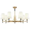 Image de Lustre - Zaragoza - Vintage - 7 lumières E14 - Laiton - 49cm hauteur - 88cm diamètre