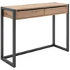 Image de Finori Table console Denver 44 Chêne artisanal et gris anthracite 441179