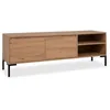 Image de Meuble TV Industriel Korsika 56A - Chêne artisan - 150 x 49 x 40 cm