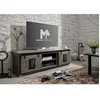 Image de Meuble TV 160x45 Manguier laqué blanchi RAILWAY N° 301