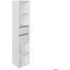 Image de Bibliothèque Robert 36.2x171cm Blanc Vicco 28518