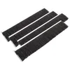 Image de Wiltec Jeu 4x Brosse de rechange 55 cm   pour Balayeur à pelouse 105 cm   pour Balai ramasseur autoporté pour Tondeuse autoportée Tr