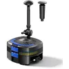 Image de Wiltec CUF-4800 Pompe de fontaine bassin et filtre avec unité UV 11 W - 310 x 350 x 579 mm - débit 4500 l/h / refoulement max. 4 m /