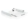 Image de Wiltec Cadre de superposition pour machine à laver   605 x 545 x 75 mm   charge max. 150 kg   avec Tablette coulissante angulaire et