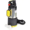 Image de Wiltec Pompe à eau immergée 1200 W   6000 l/h   Refoulement max. 40 m profondeur max. 7 m   en PPO et acier   avec Interrupteur à f