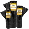 Image de 184 m² tissu de sol bâche anti-mauvaises herbes100 g 2 m de large noir
