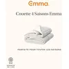 Image de EMMA Couette 4 Saisons 200x200 cm Douce - Respirante 2 Couettes Amovibles Adaptable Toutes Saisons 3en1 Lavable en Machine