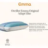 Image de EMMA Oreiller Emma Original Adapt Elite 40x70 cm Mémoire de Forme Ergonomique AirGrid® Ultra Respirant Housse Lavable