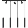 Image de Suspension - Lindby - lampe suspendue - - 100 x 6 x 40 cm - noir
