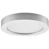 Image de LED Plafonnier Edwina à intensité variable (Moderne) en Gris Aluminium e. a. pour Salle de bain (1 lampeà) Eclairage Lampe