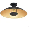 Image de Lindby Plafonnier Narisara à intensité variable (Moderne) en Noir Métal e. a. pour Salon & Salle manger (1 lampe à E27) Luminaire