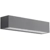Image de Applique extérieure - Arcchio - lampe murale extérieure - Aluminium - gris foncé transparent