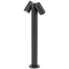 Image de Borne lumineuse - PRIOS - lampe de jardin - - gris foncé