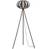 Image de Lindby Lampadaire Tamira (Traditionnel) en Noir Métal e. a. pour Salon & Salle à manger (1 lampeà E27) Sur Pied Lampe a de Sol