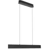 Image de Suspension ampoules LED - Lucande - lampe suspendue - - 101 x 10 x 5 cm - noir