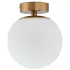 Image de Lucande Plafonnier Salle De Bain Bidolo à intensité variable en Doré Verre e. a. pour de bain (1 lampeà E14) WC Luminaire Lampe
