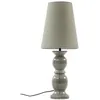 Image de Lampe de table ampoules LED - Lucande - lampe tabouret - Céramique Tissu textile - vert