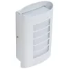 Image de LED Applique Exterieur Ismael (Moderne) en Blanc Aluminium (1 lampeà) Murale Luminaire Lampe Jardin Eclairage d'exterieur