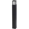 Image de LED Eclairage Exterieur Dakil à intensité variable (Moderne) en Noir Aluminium (1 lampeà GU10) Luminaire Lampe Jardin Borne