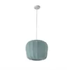 Image de Suspension - Lindby - lampe suspendue - Tissu textile - bleu clair