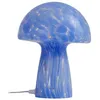 Image de Lampe à poser - Lindby - lampe de chevet - Verre - bleu