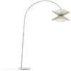 Image de Lampadaire - Lindby - lampadaire arqué salon - - beige