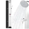 Image de AREBOS Douche Solaire 40 L avec douchette et thermomètre - Argent
